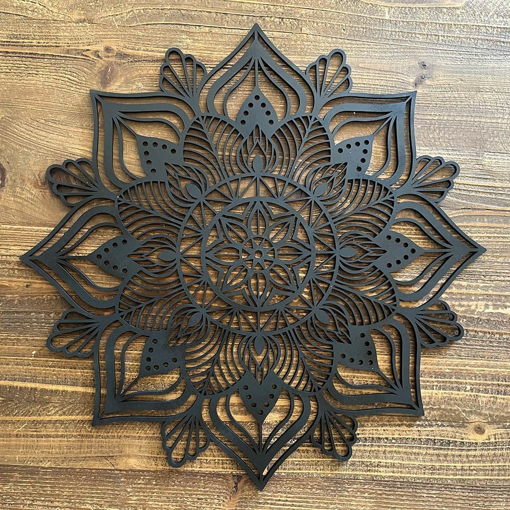 Mandala CHI de madera