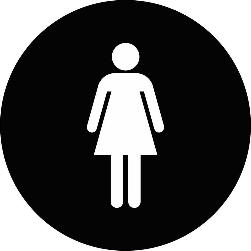 Señal WC "mujer 01"