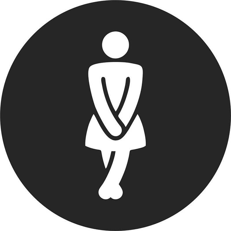 Señal WC "mujer 02"