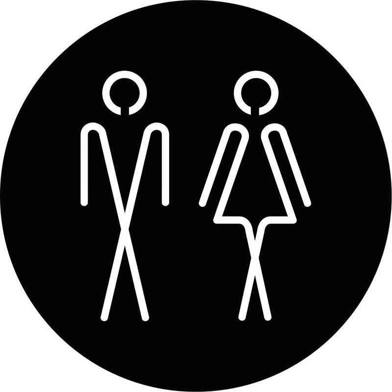Señal WC "hombre-mujer 05"